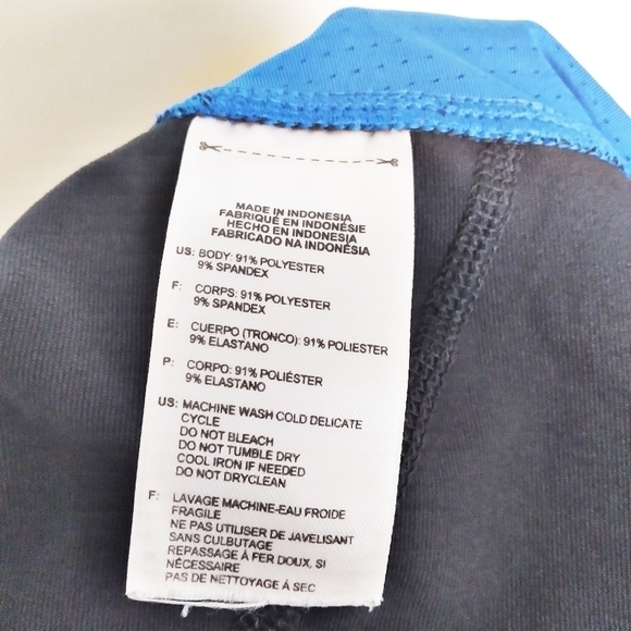 Adidas Black and Blue Three Stripe Climalite Men's Athletic Shorts Size Medium - Picture 6 of 7